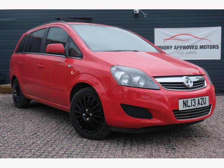 Vauxhall ZAFIRA 1.6 16V Exclusiv Euro 5 5dr Vauxhall ZAFIRA 1.6 16V Exclusiv Euro 5 5dr