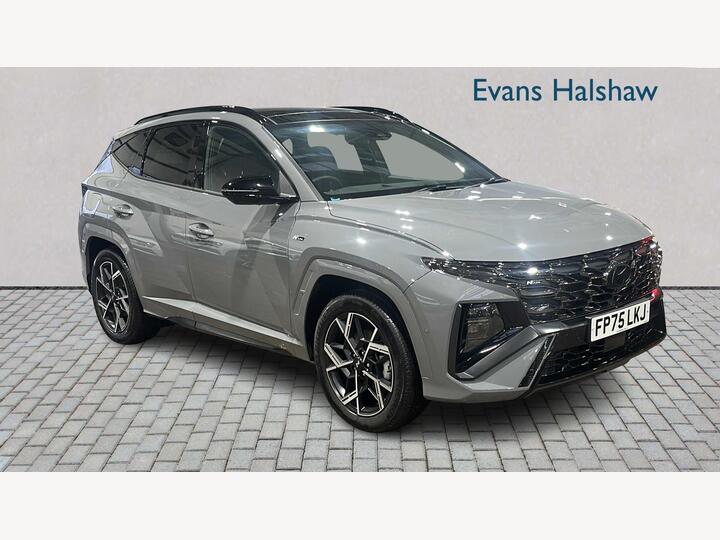 Hyundai TUCSON ESTATE 1.6 T-GDi 13.8kWh N Line S Auto Euro 6 (s/s) 5dr Hyundai TUCSON ESTATE 1.6 T-GDi 13.8kWh N Line S Auto Euro 6 (s/s) 5dr