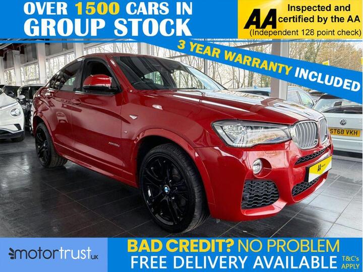 BMW X4 3.0 35d M Sport Auto XDrive Euro 6 (s/s) 5dr