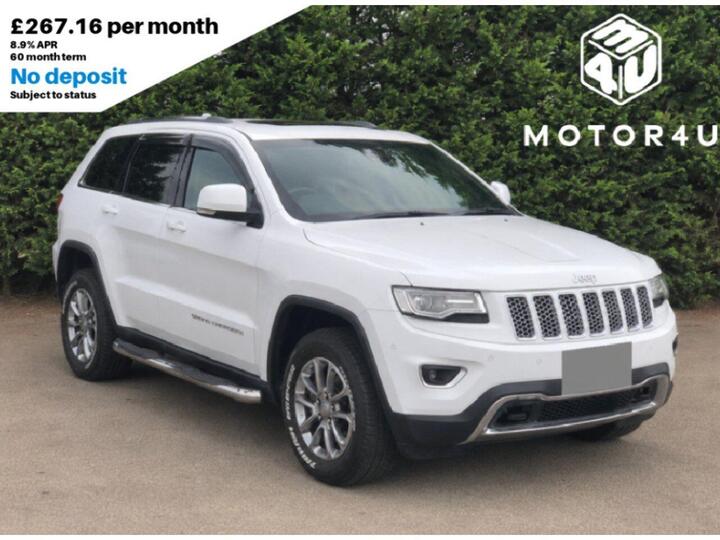 Jeep Grand Cherokee V6 Petrol Laredo Auto 4WD Euro 6 5dr