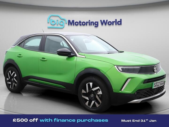 Vauxhall Mokka Electric 50kWh Elite Premium Auto 5dr