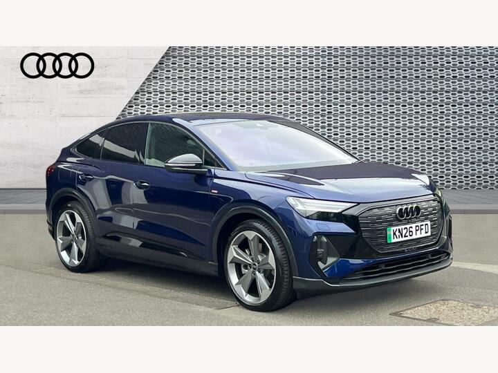Audi Q4 E-tron 45 Black Edition Sportback Auto Quattro 5dr 82kWh