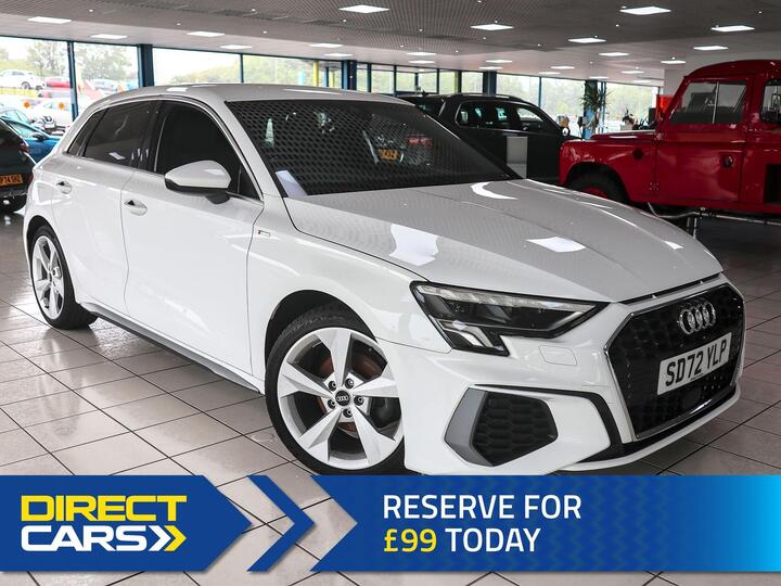 Audi A3 1.0 TFSI 30 S Line Sportback Euro 6 (s/s) 5dr