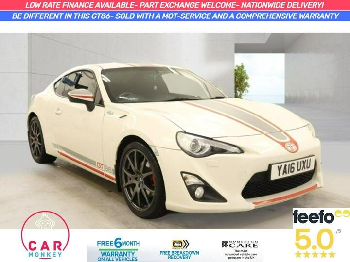 Toyota GT86 2.0 Boxer D-4S Blanco Euro 6 2dr