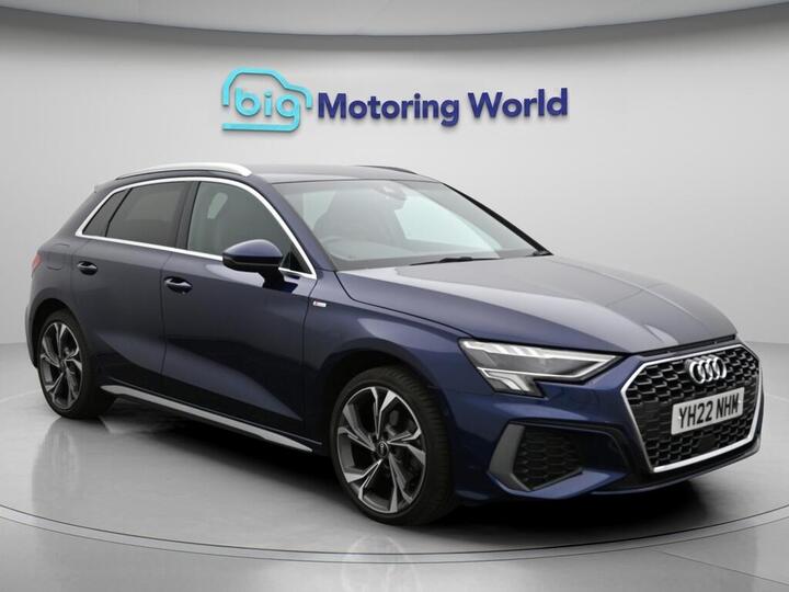 Audi A3 1.5 TFSI 35 S Line Sportback S Tronic Euro 6 (s/s) 5dr