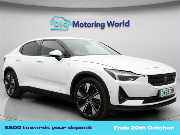 Polestar Polestar 2 Single Motor 69kWh Standard Range Fastback Auto FWD 5dr