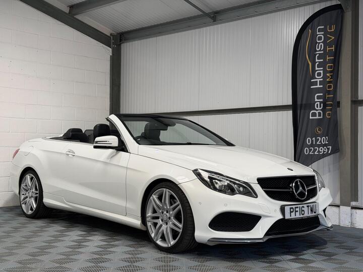 Mercedes-Benz E Class 3.0 E350d V6 AMG Line Edition (Premium) Cabriolet G-Tronic+ Euro 6 (s/s) 2dr