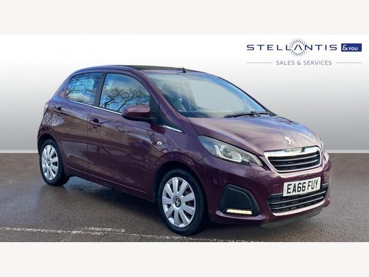 Peugeot 108 1.0 Active Top! Euro 6 5dr Peugeot 108 1.0 Active Top! Euro 6 5dr