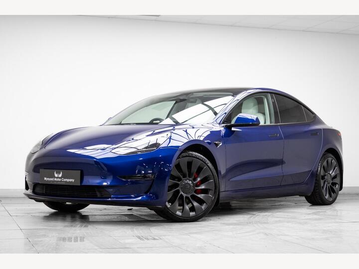 Tesla Model 3 (Dual Motor) Performance Auto 4WDE 4dr (Performance Upgrade)