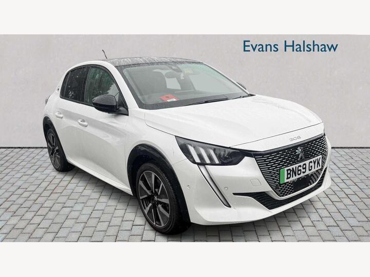 Peugeot E-208 ELECTRIC HATCHBACK 50kWh GT Auto 5dr