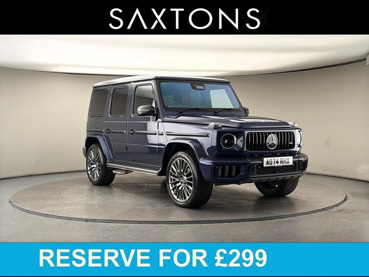 Mercedes-Benz G Class 4.0 G63 V8 BiTurbo MHEV AMG MANUFAKTUR Edition SpdS+9GT 4WD Euro 6 (s/s) 5dr Mercedes-Benz G Class 4.0 G63 V8 BiTurbo MHEV AMG MANUFAKTUR Edition SpdS+9GT 4WD Euro 6 (s/s) 5dr