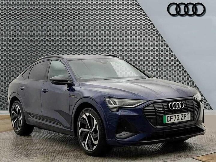 Audi E-tron 55 Black Edition Sportback Auto Quattro 5dr 95kWh (11kW Charger)