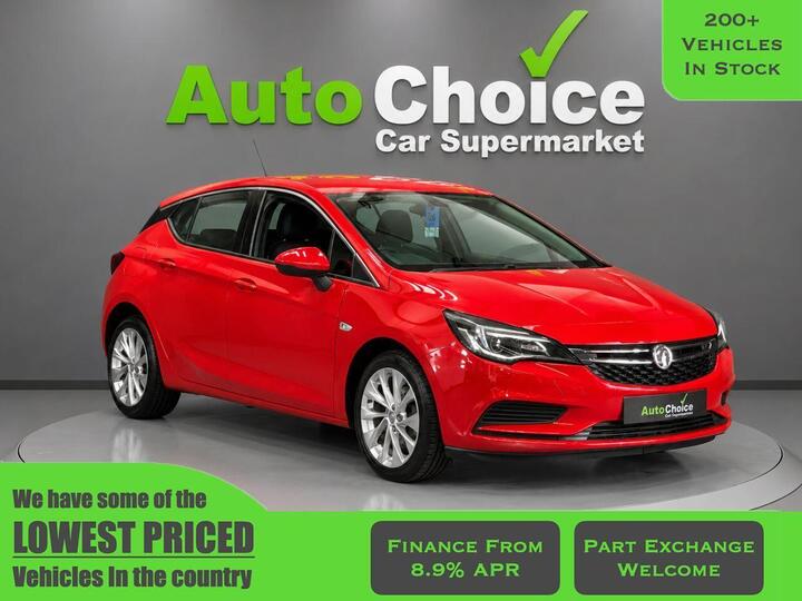 Vauxhall ASTRA 1.0i Turbo EcoFLEX Energy Euro 6 (s/s) 5dr