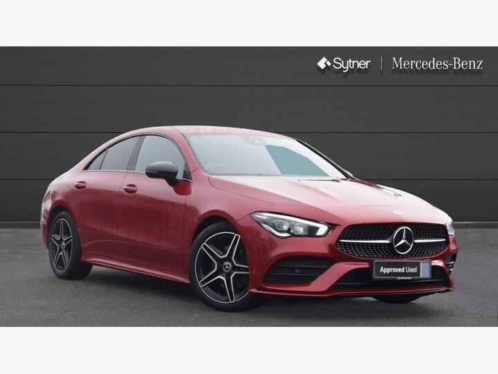 Mercedes-Benz CLA 1.3 CLA180 AMG Line (Executive) Coupe 7G-DCT Euro 6 (s/s) 4dr Mercedes-Benz CLA 1.3 CLA180 AMG Line (Executive) Coupe 7G-DCT Euro 6 (s/s) 4dr