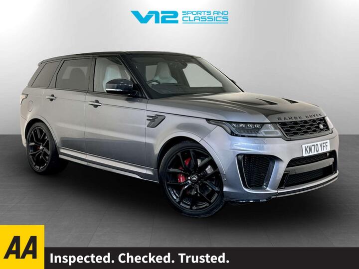 Land Rover Range Rover Sport 5.0 P575 V8 SVR Carbon Edition Auto 4WD Euro 6 (s/s) 5dr