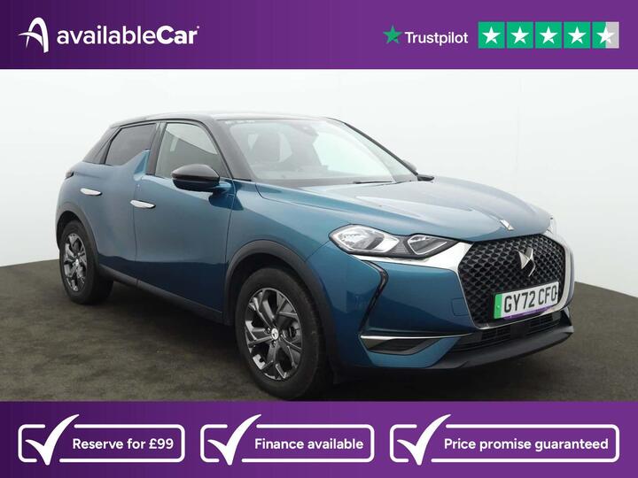 DS AUTOMOBILES DS 3 CROSSBACK E-TENSE 50kWh Bastille Crossback Auto 5dr DS AUTOMOBILES DS 3 CROSSBACK E-TENSE 50kWh Bastille Crossback Auto 5dr