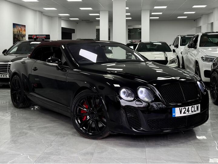 Bentley Continental 6.0 W12 GTC Auto 4WD Euro 4 2dr