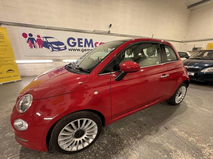 Fiat 500 1.2 Lounge Euro 6 (s/s) 3dr