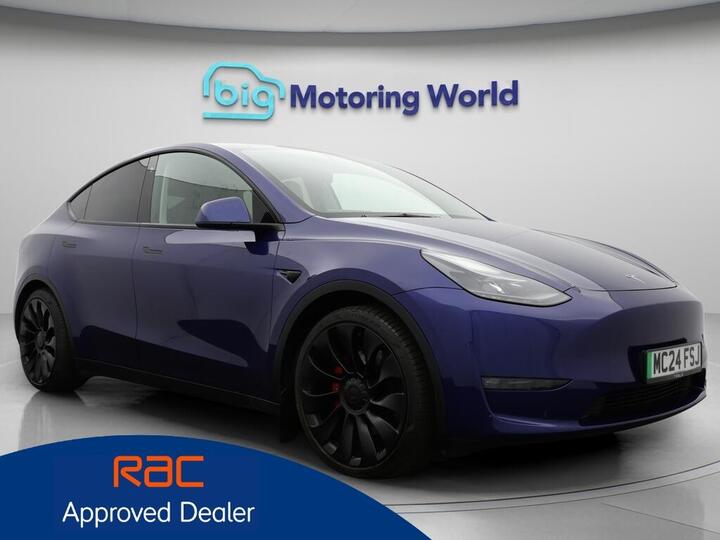Tesla Model Y (Dual Motor) Performance Auto 4WDE 5dr