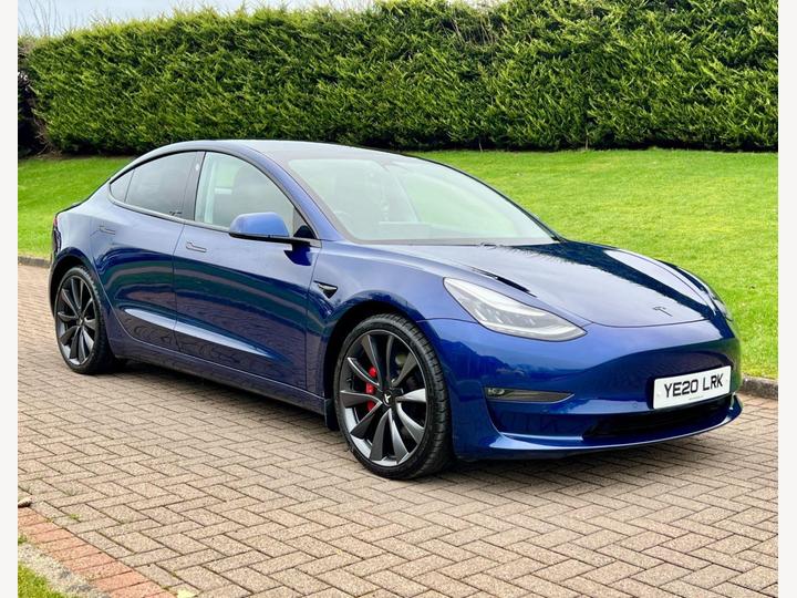 Tesla Model 3 (Dual Motor) Performance Auto 4WDE 4dr (Performance Upgrade)