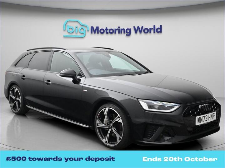 Audi A4 Avant 2.0 TFSI 40 Black Edition S Tronic Euro 6 (s/s) 5dr