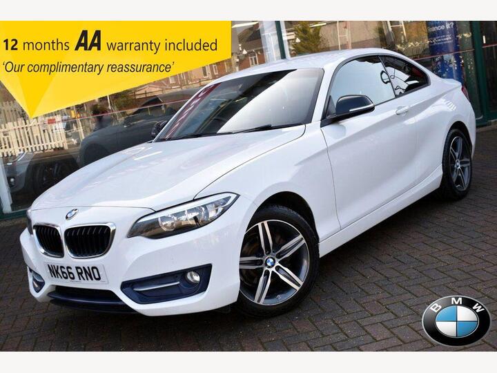BMW 2 SERIES 1.5 218i Sport Euro 6 (s/s) 2dr
