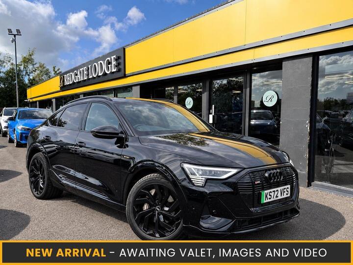 Audi E-tron 55 Black Edition Sportback Auto Quattro 5dr 95kWh (11kW Charger)