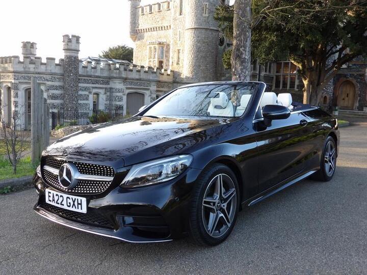 Mercedes-Benz C Class 2.0 C220d AMG Line Edition (Premium) Cabriolet G-Tronic+ Euro 6 (s/s) 2dr