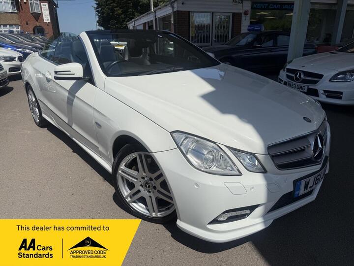 Mercedes-Benz E Class 2.1 E220 CDI BlueEfficiency Sport Edition 125 Cabriolet G-Tronic+ Euro 5 (s/s) 2dr Mercedes-Benz E Class 2.1 E220 CDI BlueEfficiency Sport Edition 125 Cabriolet G-Tronic+ Euro 5 (s/s) 2dr