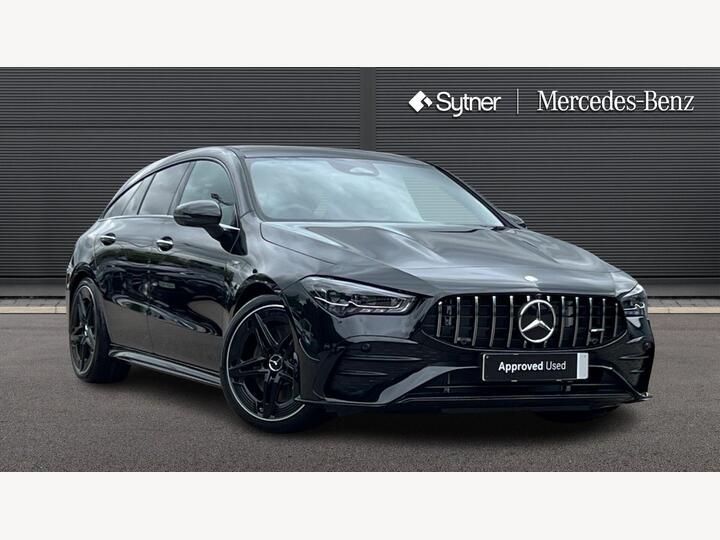 Mercedes-Benz CLA CLASS 2.0 CLA35h MHEV AMG (Premium Plus) Shooting Brake 8G-DCT 4MATIC Euro 6 (s/s) 5dr Mercedes-Benz CLA CLASS 2.0 CLA35h MHEV AMG (Premium Plus) Shooting Brake 8G-DCT 4MATIC Euro 6 (s/s) 5dr