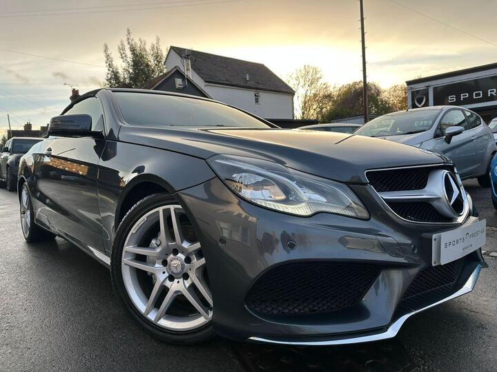 Mercedes-Benz E-CLASS 3.0 E350d V6 BlueTEC AMG Sport Cabriolet G-Tronic+ Euro 6 (s/s) 2dr