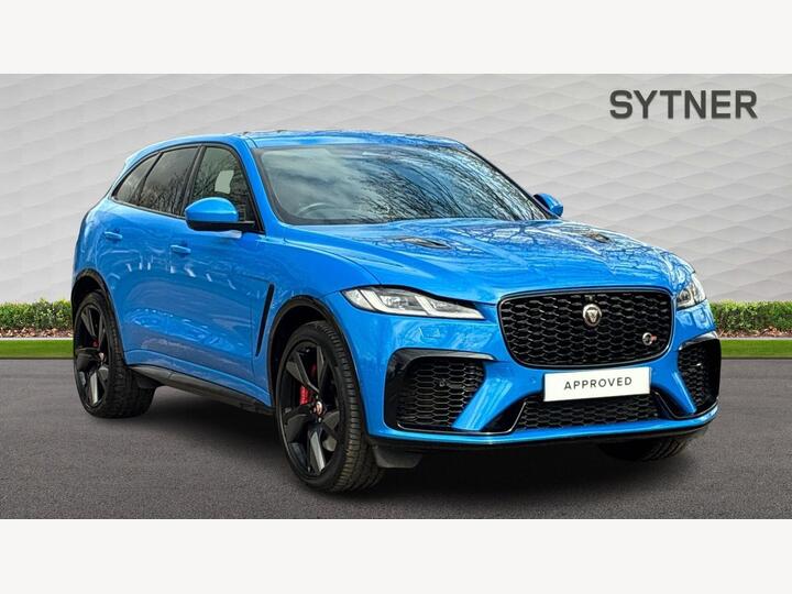 Jaguar F-PACE 5.0 P550 V8 SVR Quickshift AWD Euro 6 (s/s) 5dr