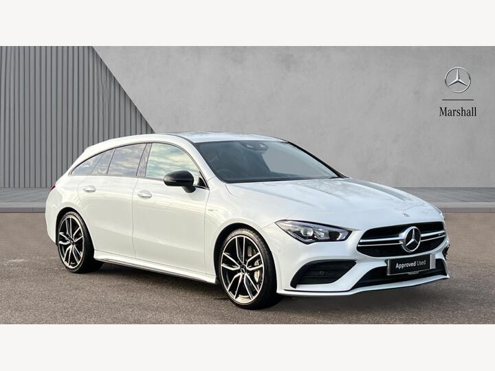 Mercedes-Benz CLA 2.0 CLA35 AMG (Premium) Shooting Brake 7G-DCT 4MATIC Euro 6 (s/s) 5dr Mercedes-Benz CLA 2.0 CLA35 AMG (Premium) Shooting Brake 7G-DCT 4MATIC Euro 6 (s/s) 5dr