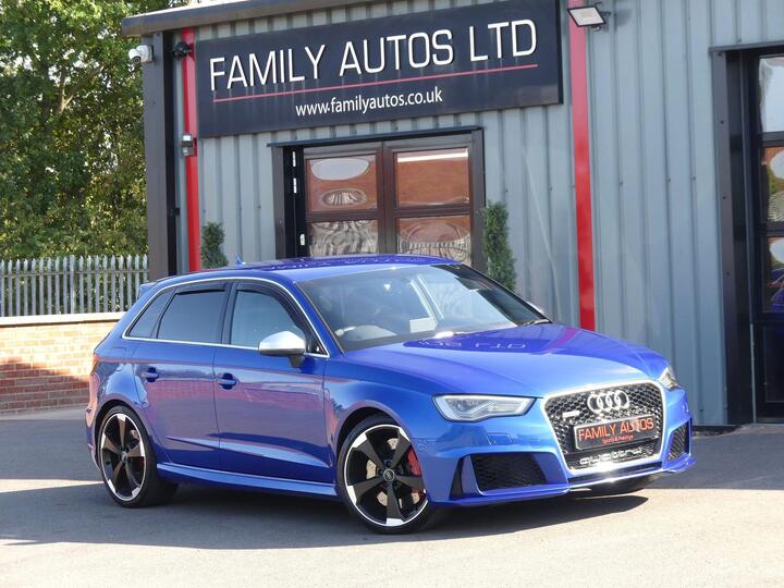 Audi RS3 2.5 TFSI Sportback S Tronic Quattro Euro 6 (s/s) 5dr (Nav)