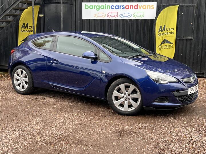 Vauxhall ASTRA GTC 1.7 CDTi EcoFLEX 109g Sport Euro 5 (s/s) 3dr