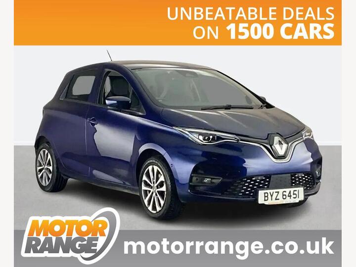 Renault Zoe R135 EV50 52kWh GT Line + Auto 5dr (Rapid Charge)