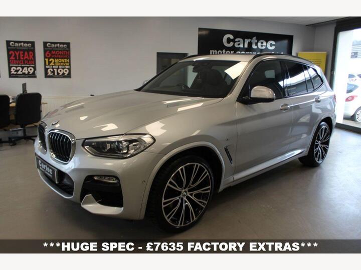 BMW X3 2.0 20i GPF M Sport Auto XDrive Euro 6 (s/s) 5dr