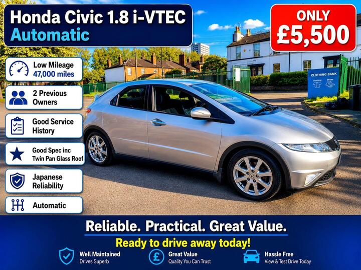 Honda Civic 1.8 I-VTEC ES 5dr Honda Civic 1.8 I-VTEC ES 5dr