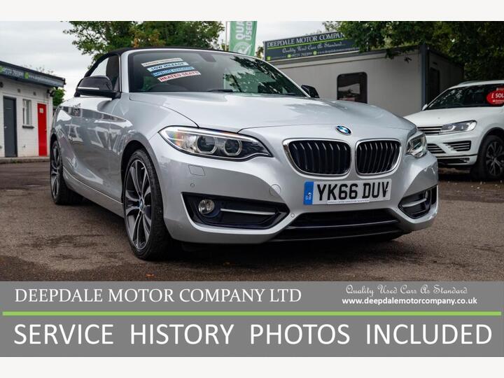 BMW 2 SERIES CONVERTIBLE 1.5 218i Sport Euro 6 (s/s) 2dr
