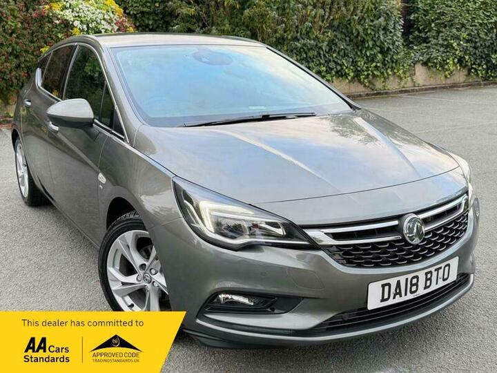 Vauxhall Astra 1.4i Turbo SRi Nav Auto Euro 6 (s/s) 5dr