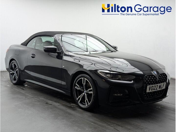 BMW 4 SERIES 2.0 420i M Sport Convertible 2dr Petrol Auto Euro 6 (s/s) (184 Ps) HEATED STEERING WHEEL