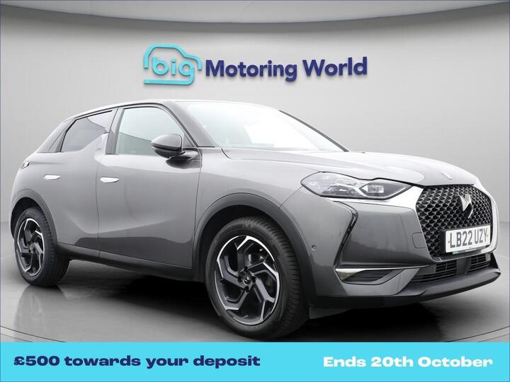 DS AUTOMOBILES DS 3 CROSSBACK 1.2 PureTech Rivoli Crossback EAT8 Euro 6 (s/s) 5dr