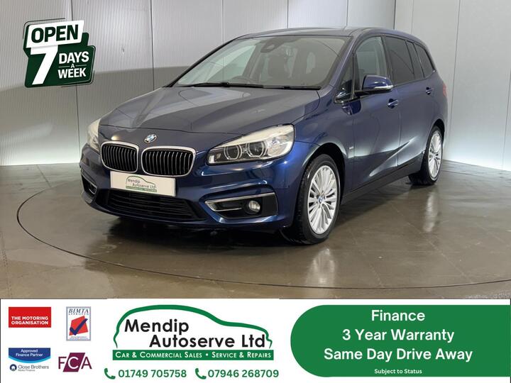 BMW 2 Series Gran Tourer 2.0 218d Luxury MPV 5dr Diesel Auto Euro 6 (s/s) (150 Ps) BMW 2 Series Gran Tourer 2.0 218d Luxury MPV 5dr Diesel Auto Euro 6 (s/s) (150 Ps)