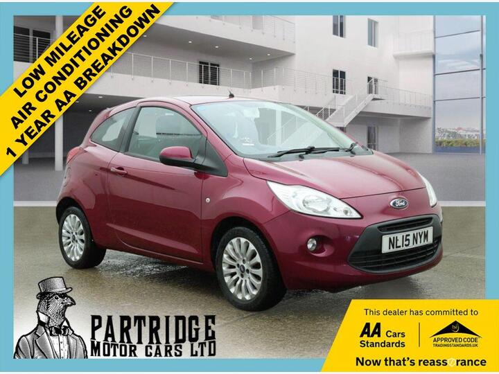 Ford KA 1.2 Zetec Euro 5 (s/s) 3dr