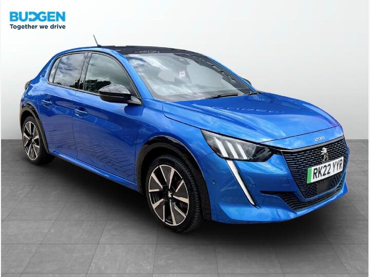 Peugeot E-208 50kWh GT Auto 5dr (7kW Charger) Peugeot E-208 50kWh GT Auto 5dr (7kW Charger)