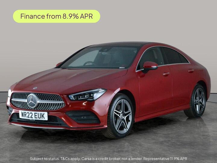 Mercedes-Benz CLA 1.3 CLA250e 15.6kWh AMG Line (Premium Plus) Coupe 8G-DCT Euro 6 (s/s) 4dr