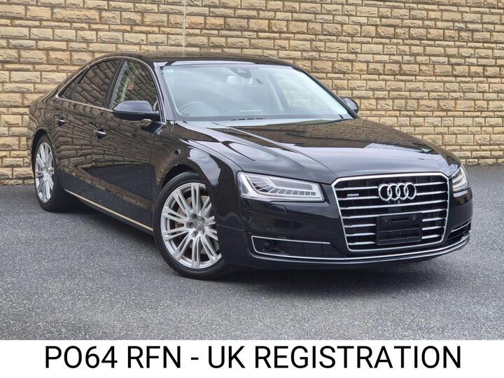 Audi A8 4.0 TFSI V8 SE Executive Saloon 4dr Petrol Tiptronic Quattro Euro 6 (s/s) LWB (435 Ps)