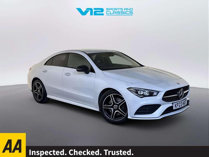 Mercedes-Benz CLA 1.3 CLA200 AMG Line (Premium) Coupe 7G-DCT Euro 6 (s/s) 4dr Mercedes-Benz CLA 1.3 CLA200 AMG Line (Premium) Coupe 7G-DCT Euro 6 (s/s) 4dr