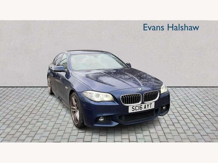 BMW 5 SERIES DIESEL SALOON 2.0 520d M Sport Auto Euro 6 (s/s) 4dr