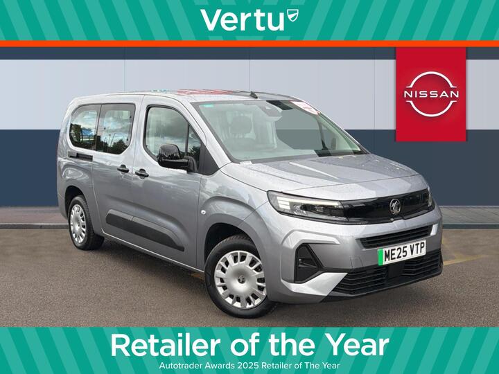 Vauxhall Combo Life Electric 52kWh Design XL MPV Auto 5dr (11kW Charger)